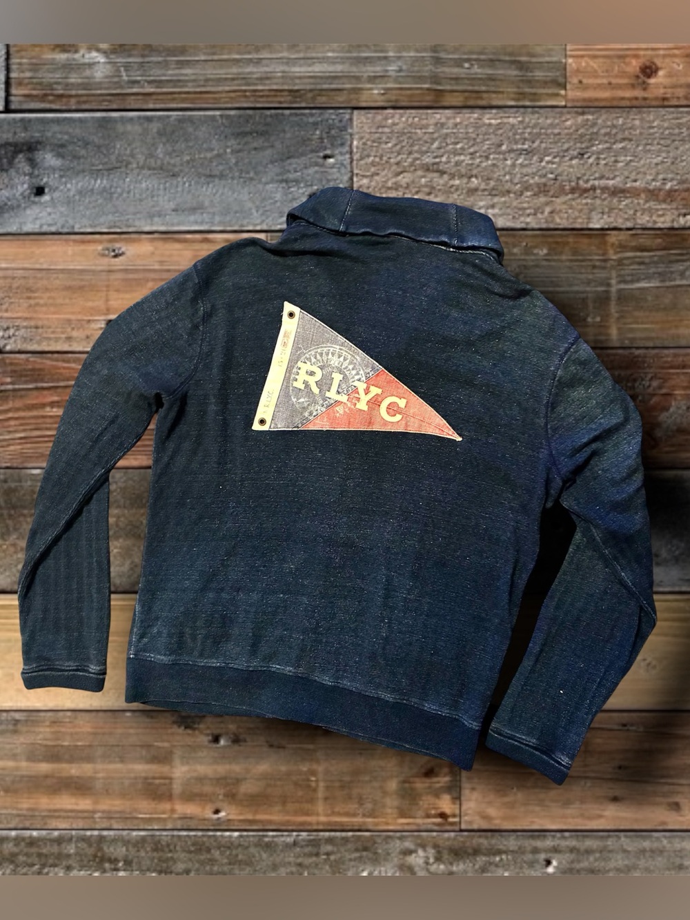 💥RARE💥POLO RALPH LAUREN COTTON/ LINEN SWEATER JACKET- SIZE LARGE